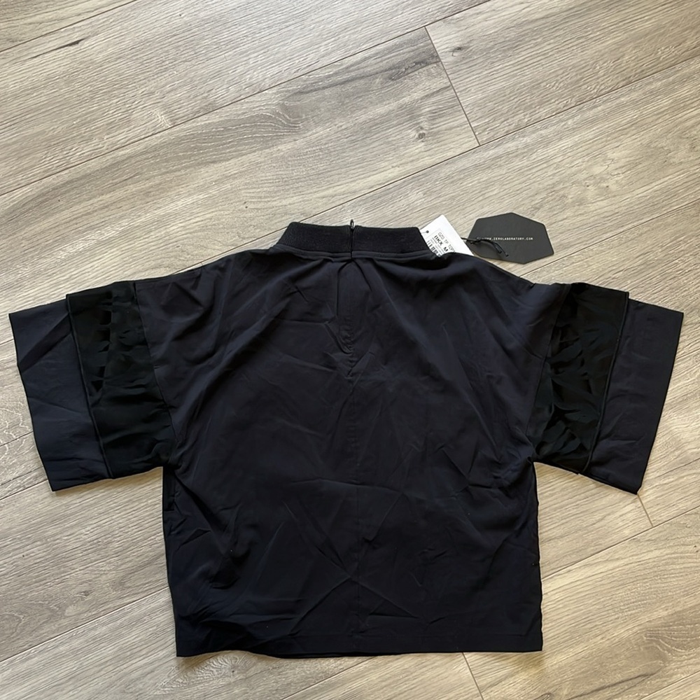 NWT Silk Moto Inspired Couture top tee shirt by Ground Zero - Picture 4 of 8